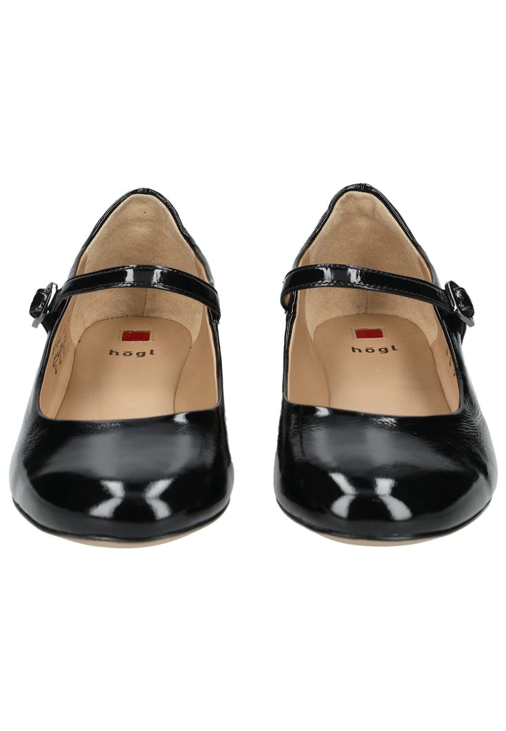 Högl Pumps Leder Schwarz