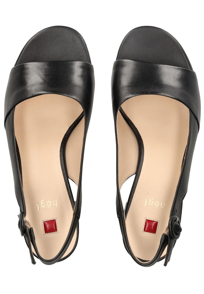 Högl Pumps Leder Schwarz