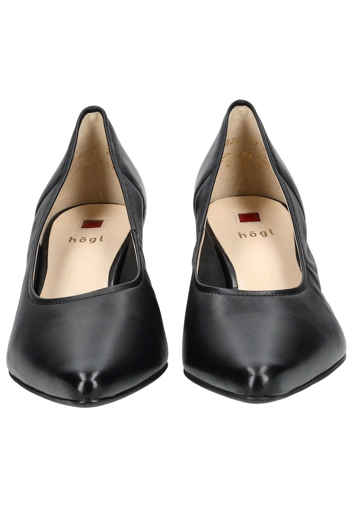 Högl Pumps Leder Schwarz