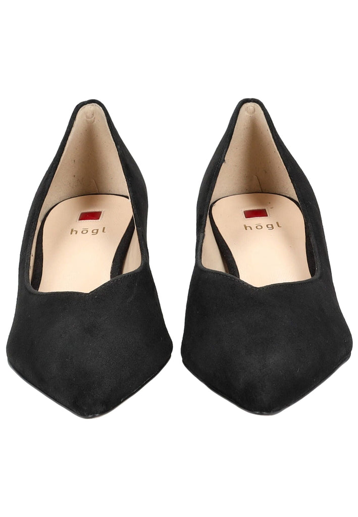 Högl Pumps Leder Schwarz