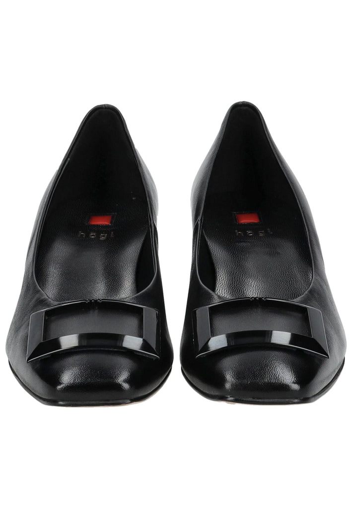 Högl Pumps Leder Schwarz