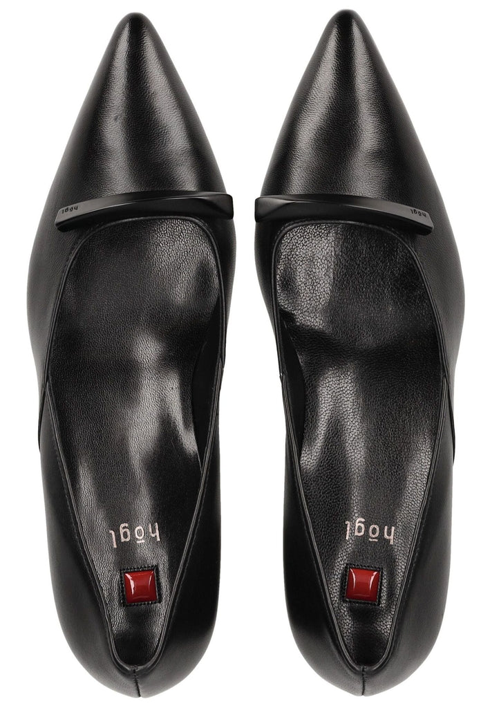 Högl Pumps Leder Schwarz
