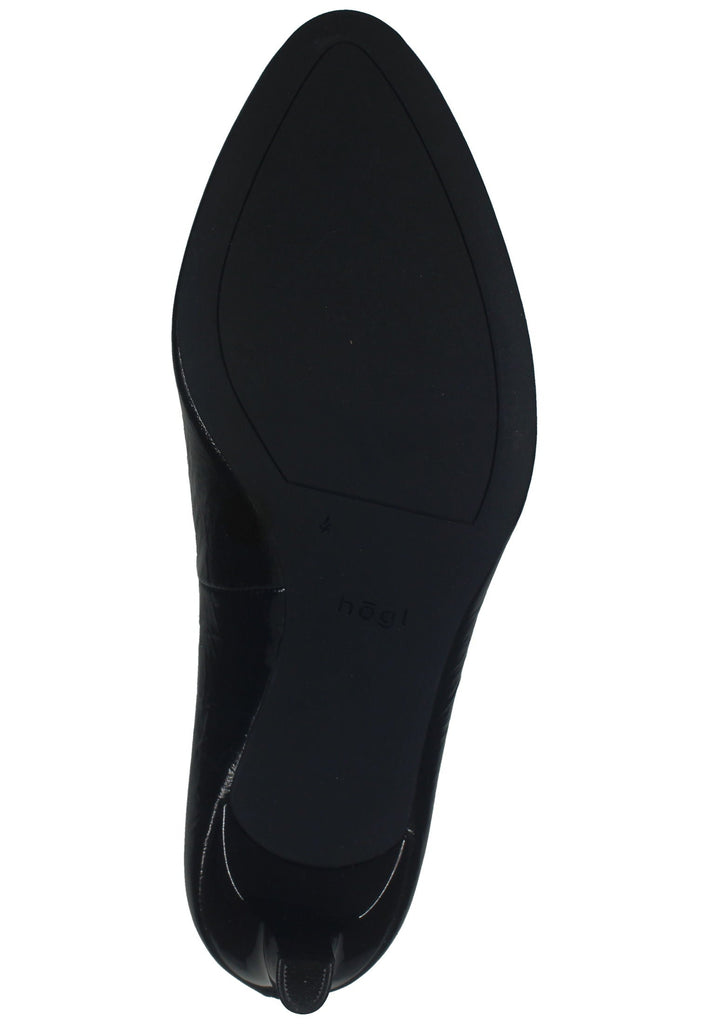 Högl Pumps Leder Schwarz