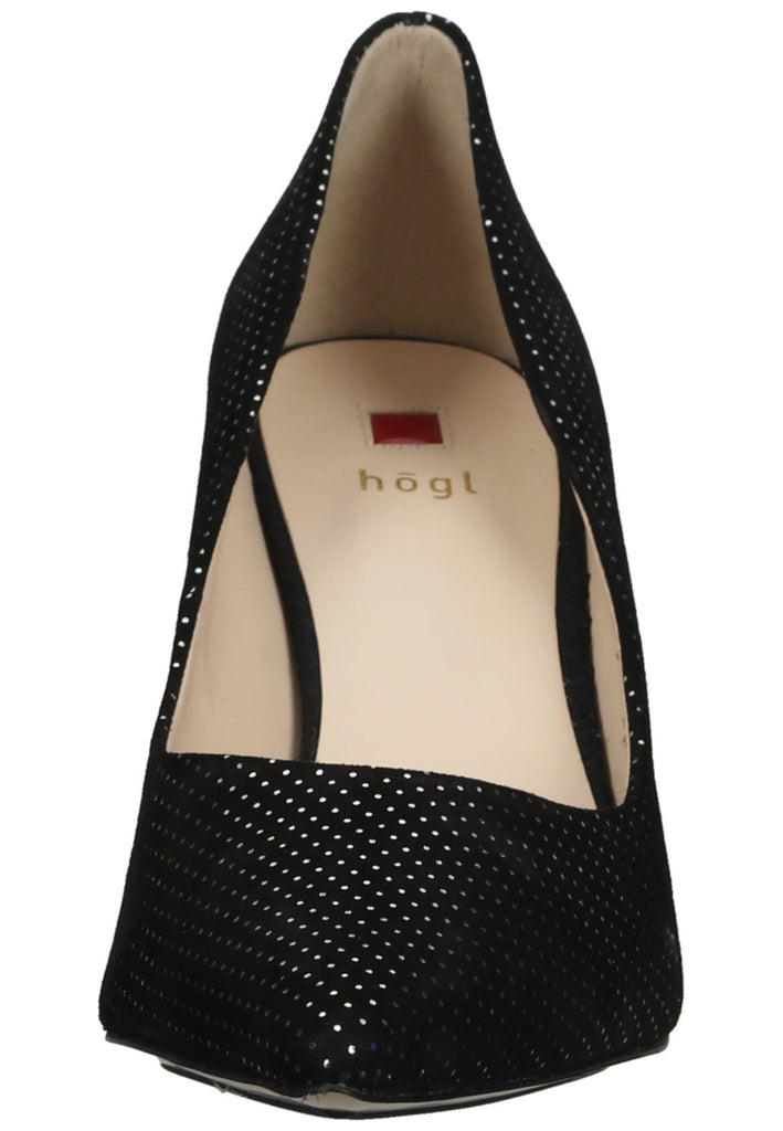 Högl Pumps Leder Schwarz