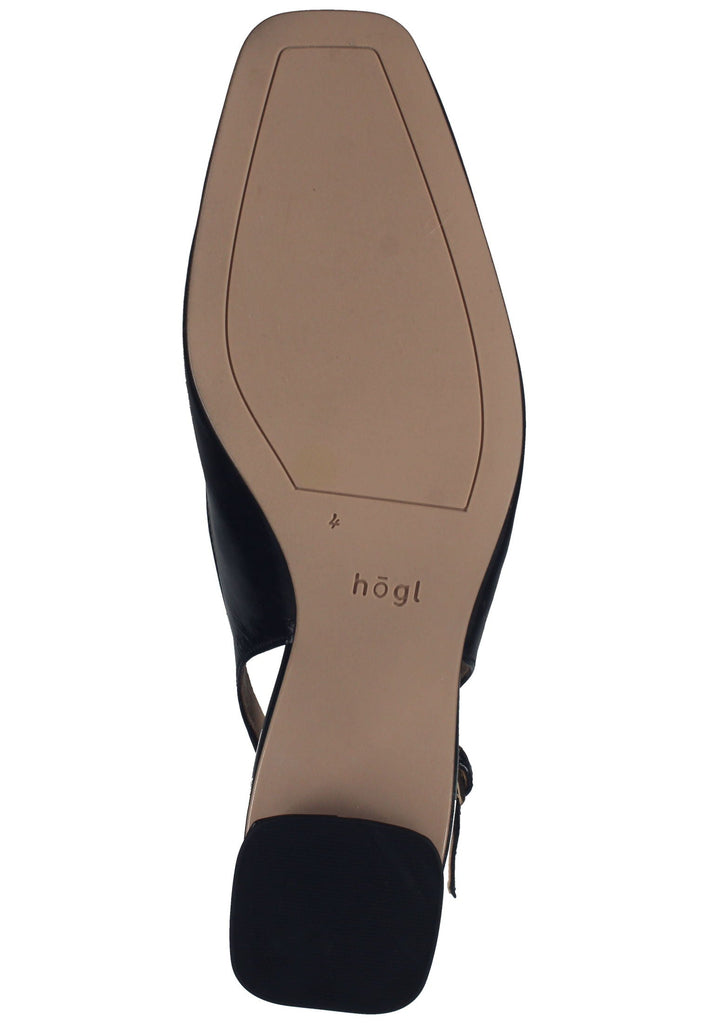 Högl Pumps Leder Schwarz