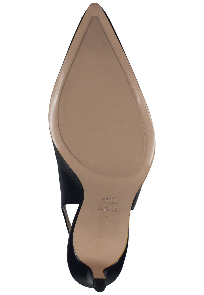 Högl Pumps Leder Schwarz