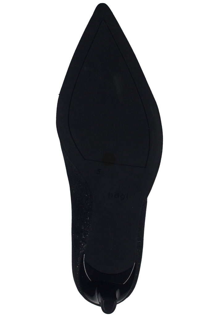 Högl Pumps Leder Schwarz