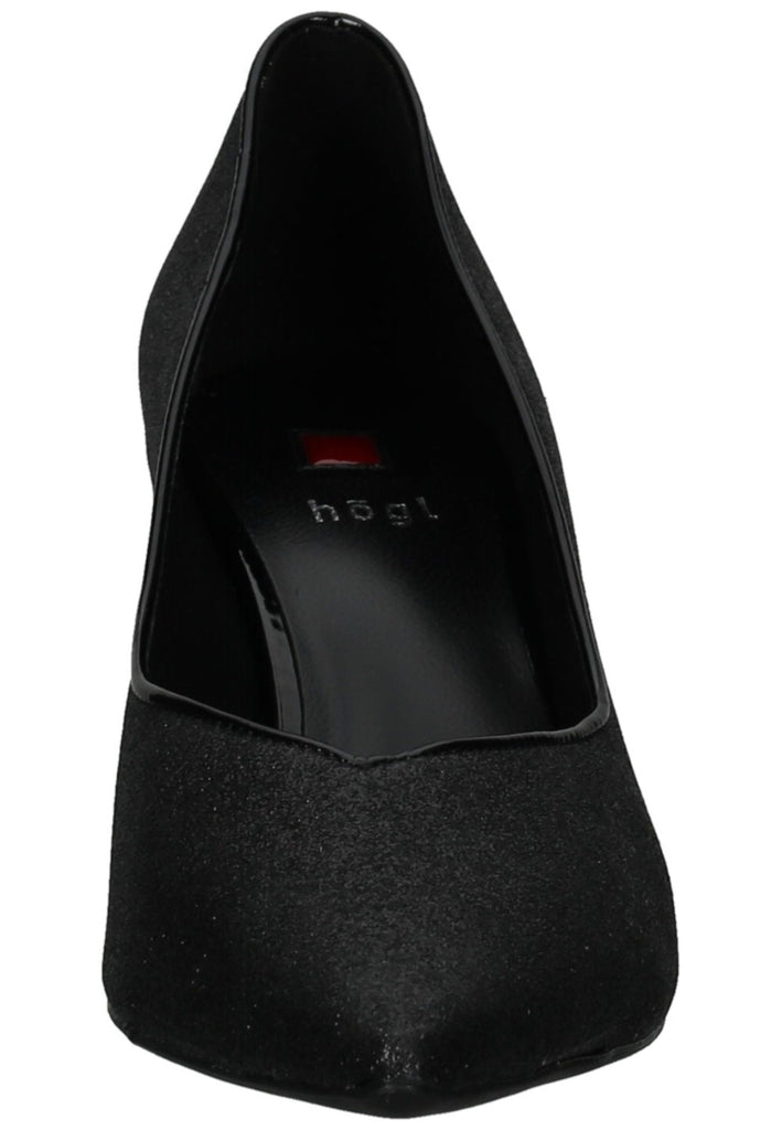 Högl Pumps Leder Schwarz
