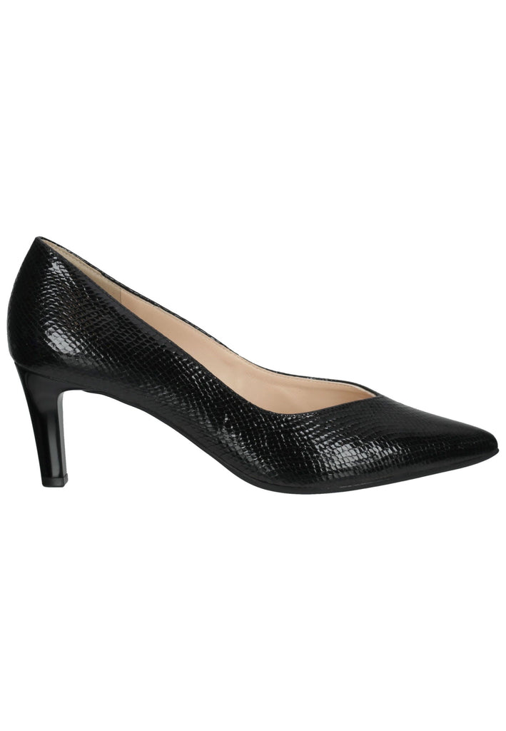 Högl Pumps Leder Schwarz