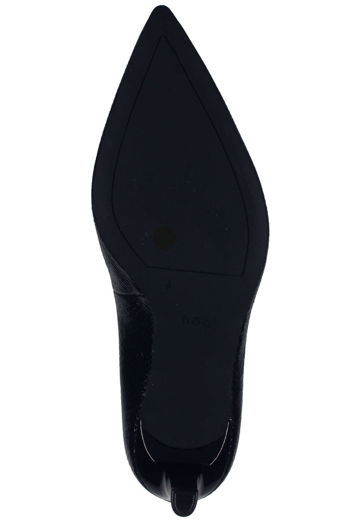 Högl Pumps Leder Schwarz