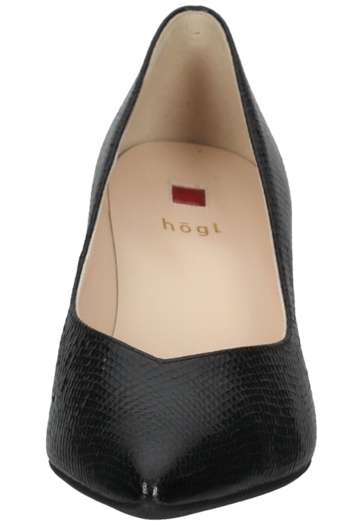 Högl Pumps Leder Schwarz