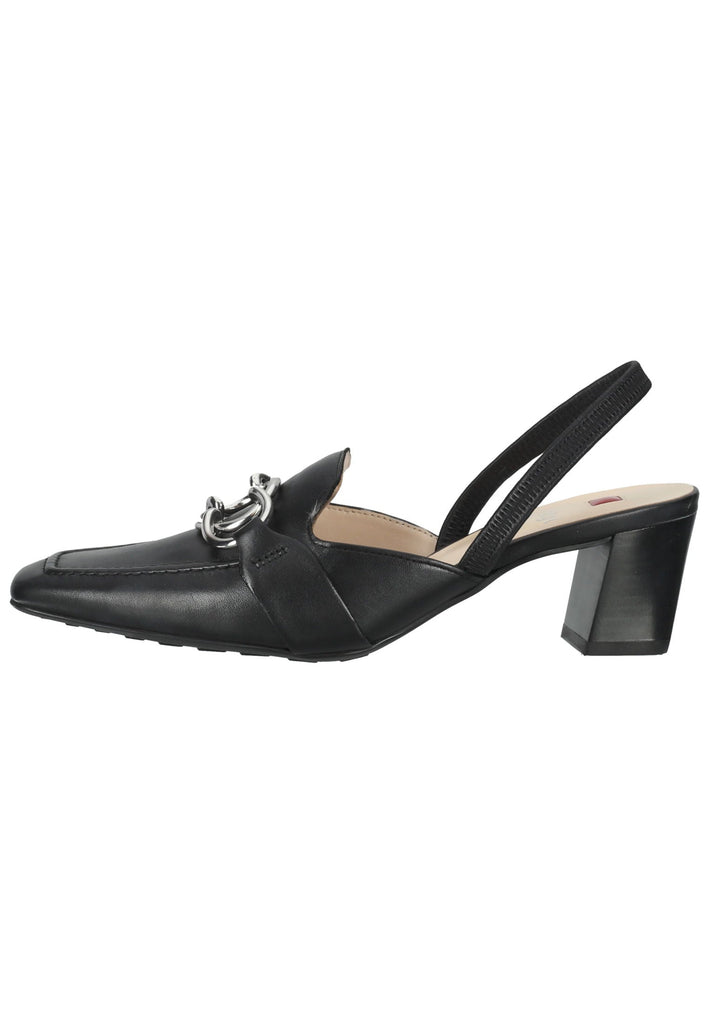 Högl Pumps Leder Schwarz