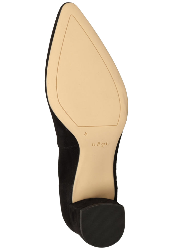 Högl Pumps Leder Schwarz