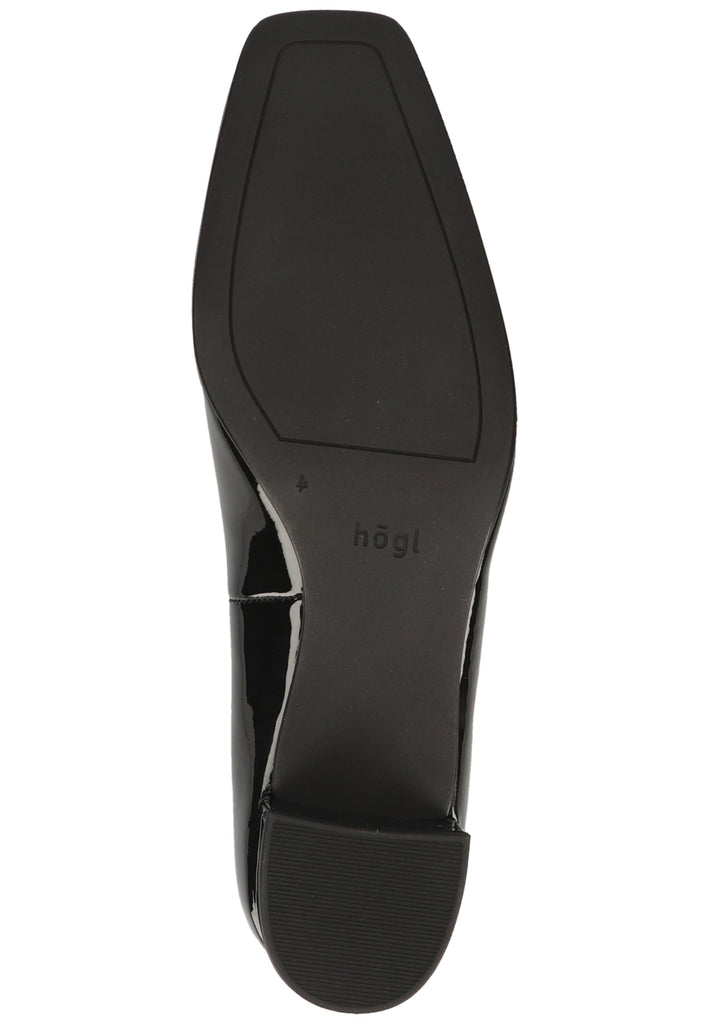 Högl Pumps Leder Schwarz