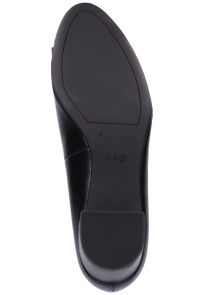 Högl Pumps Leder Schwarz