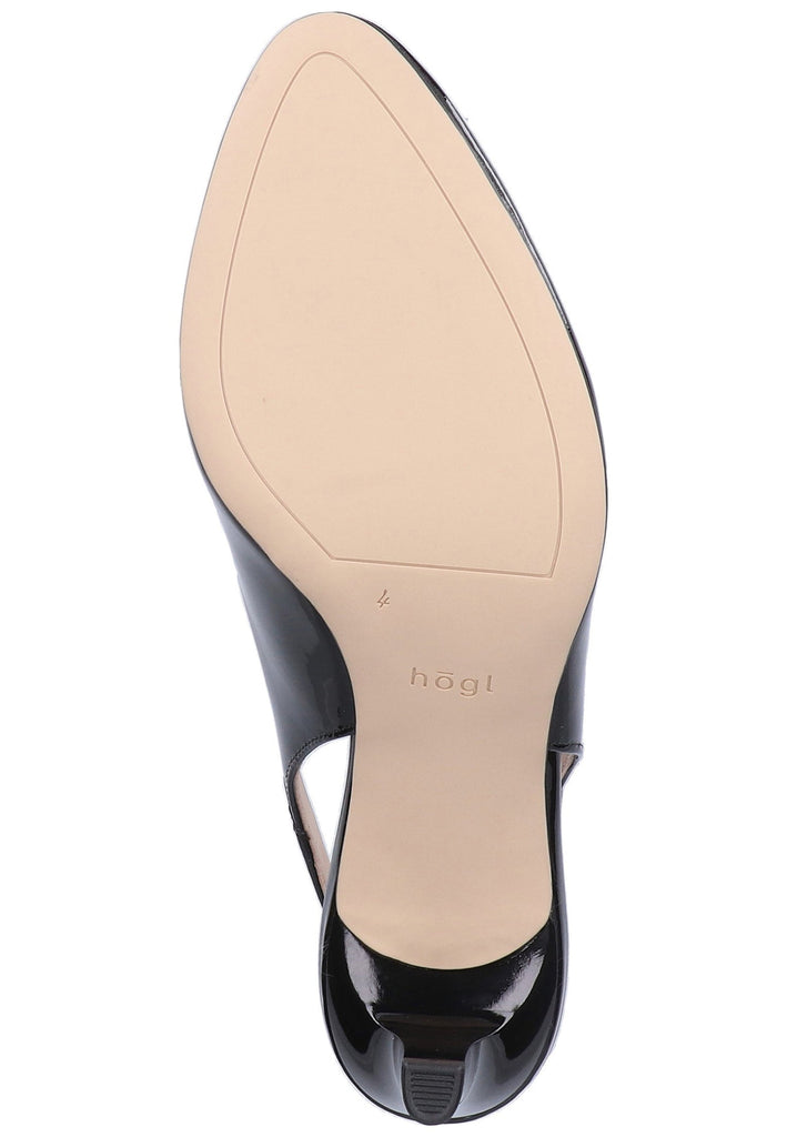 Högl Pumps Leder Schwarz
