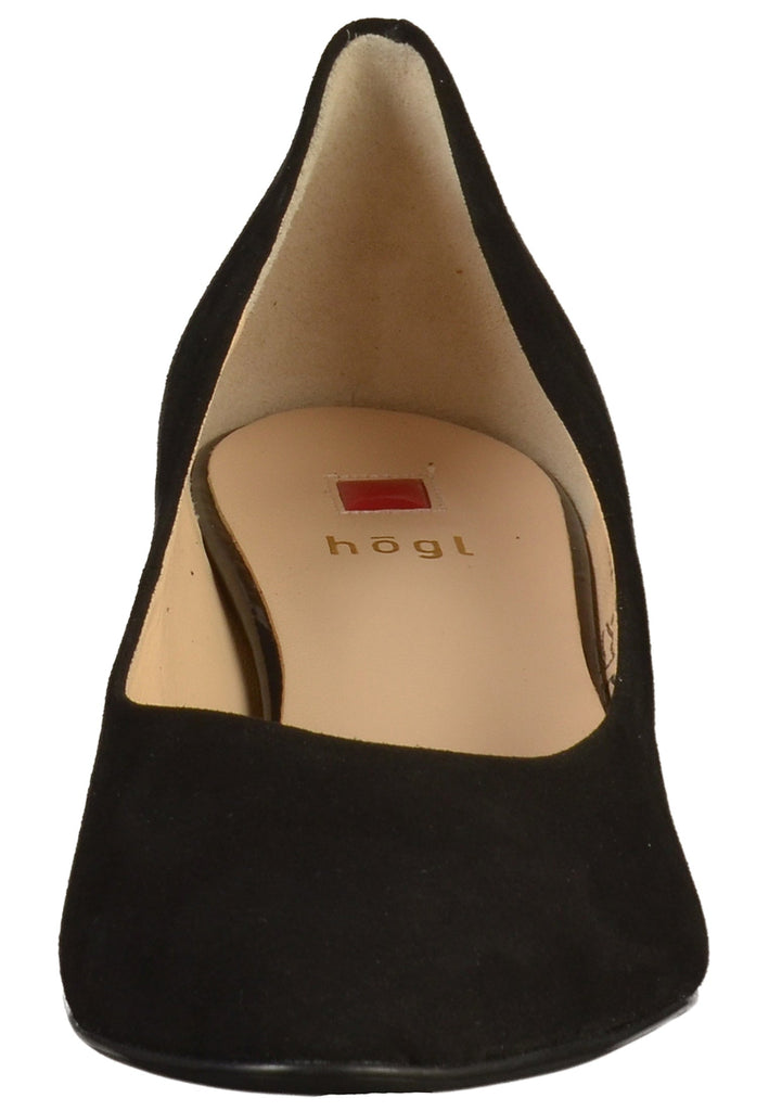 Högl Pumps Leder Schwarz