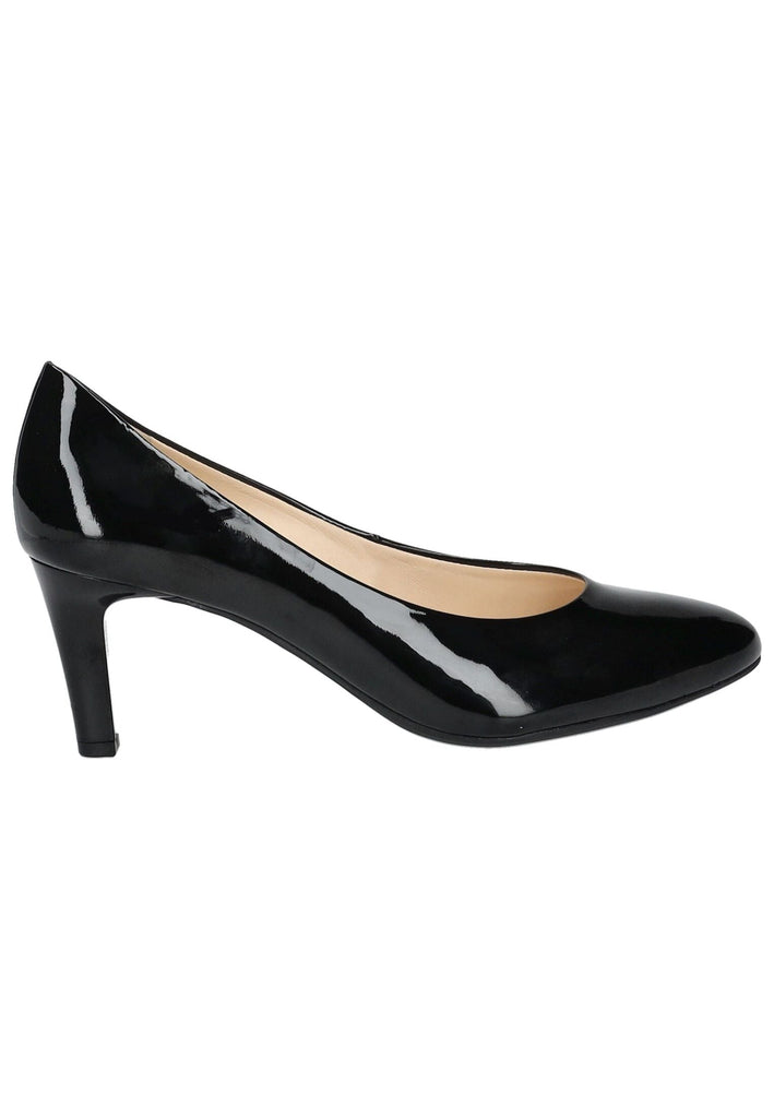 Högl Pumps Leder Schwarz Lack
