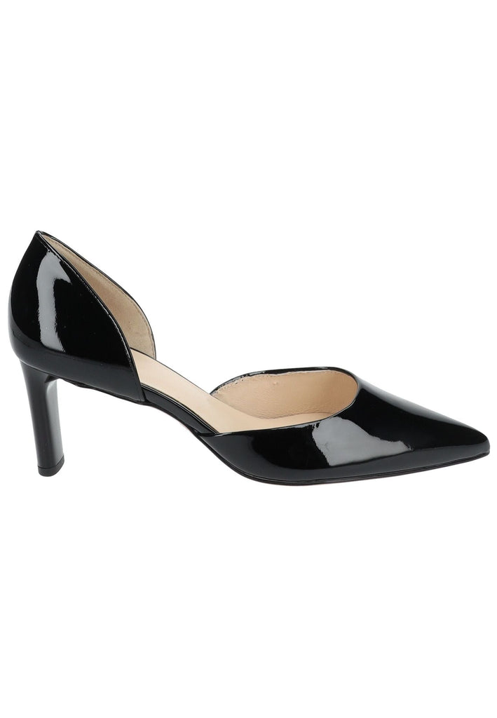 Högl Pumps Leder Schwarz Lack