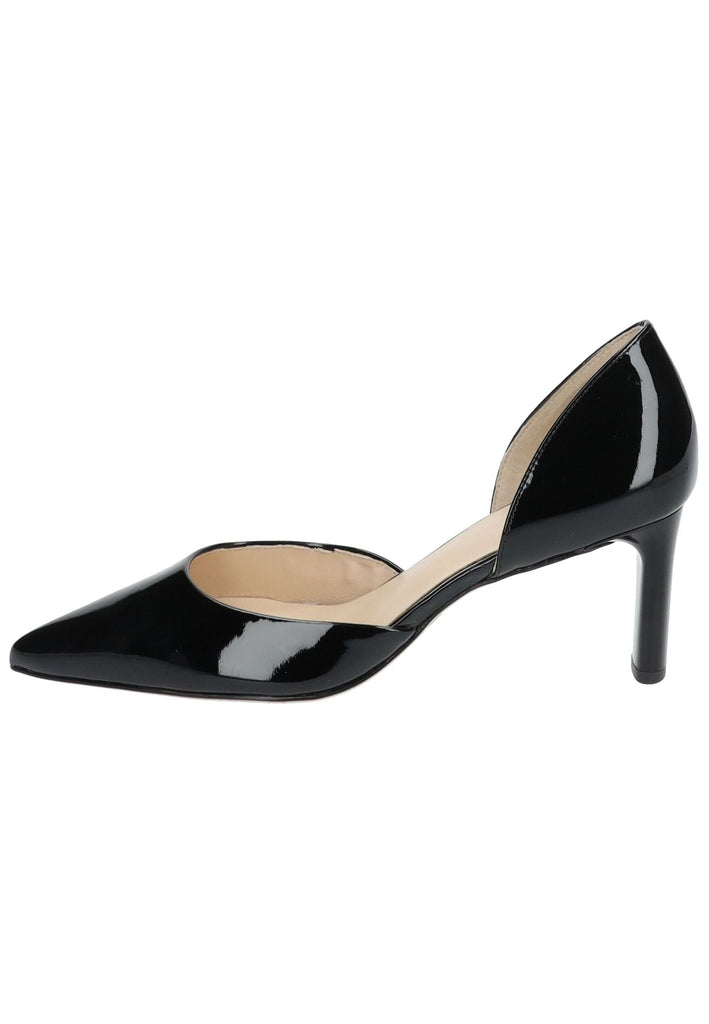 Högl Pumps Leder Schwarz Lack