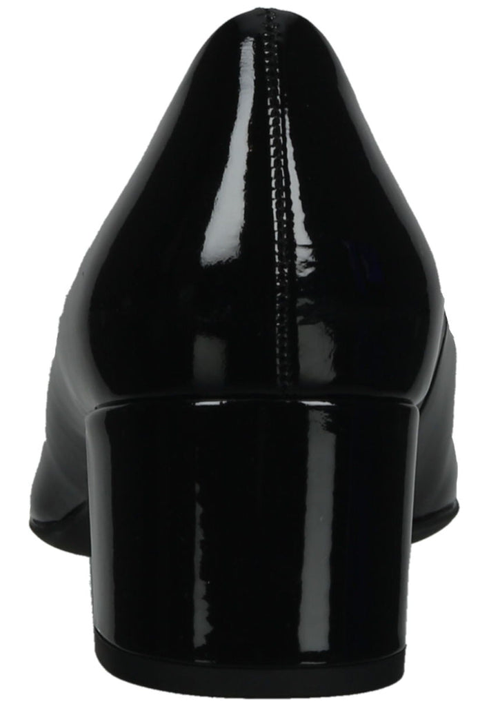 Högl Pumps Leder Schwarz Lack