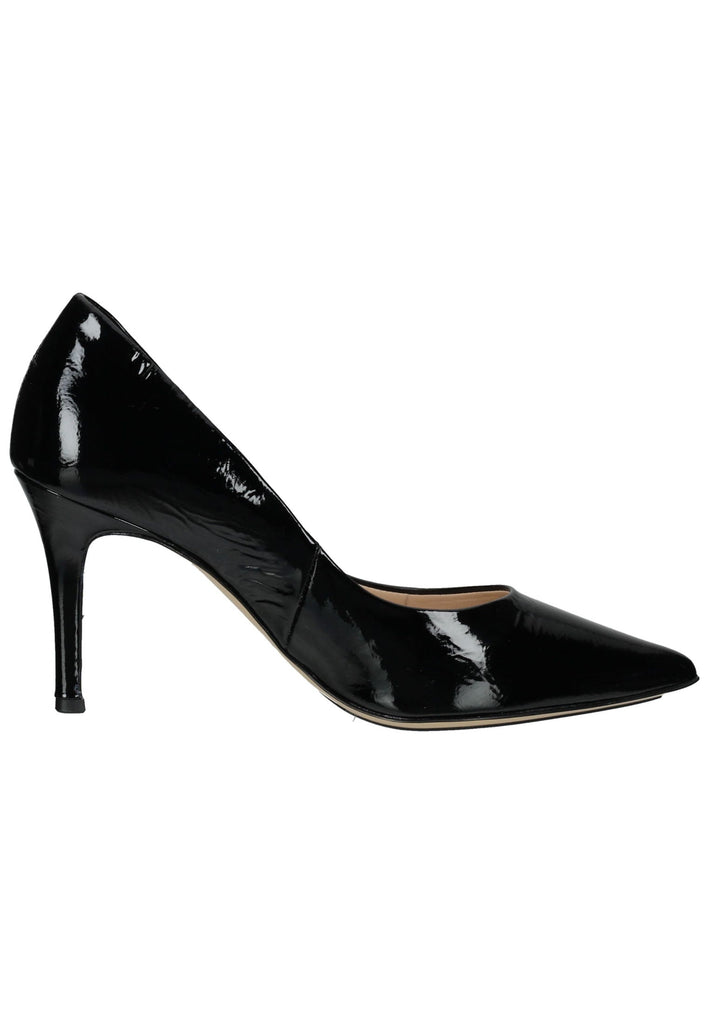 Högl Pumps Leder Schwarz Lack