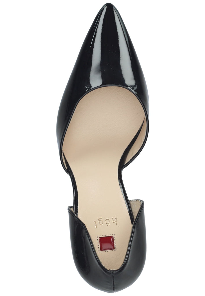 Högl Pumps Leder Schwarz Lack