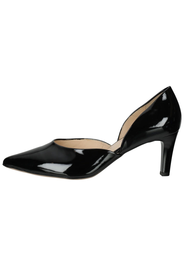 Högl Pumps Leder Schwarz Lack