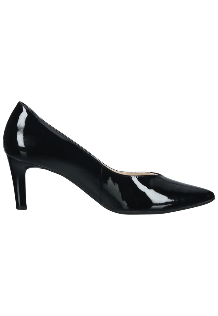 Högl Pumps Leder Schwarz Lack