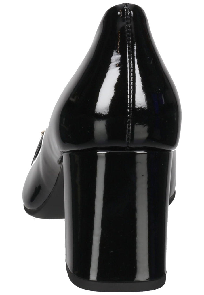 Högl Pumps Leder Schwarz Lack