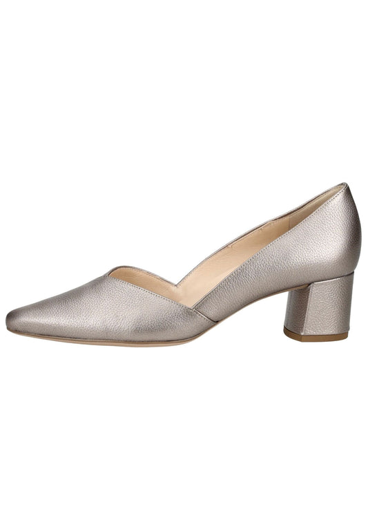 Högl Pumps Leder Silber