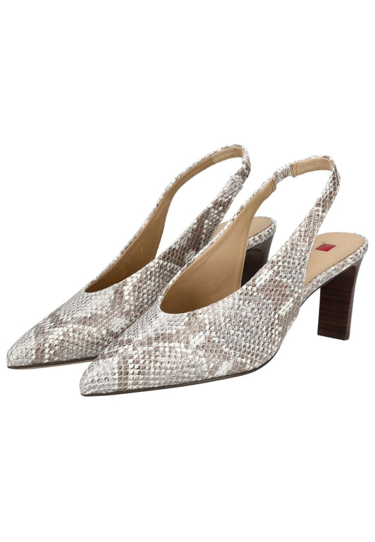 Högl Pumps Leder Taupe
