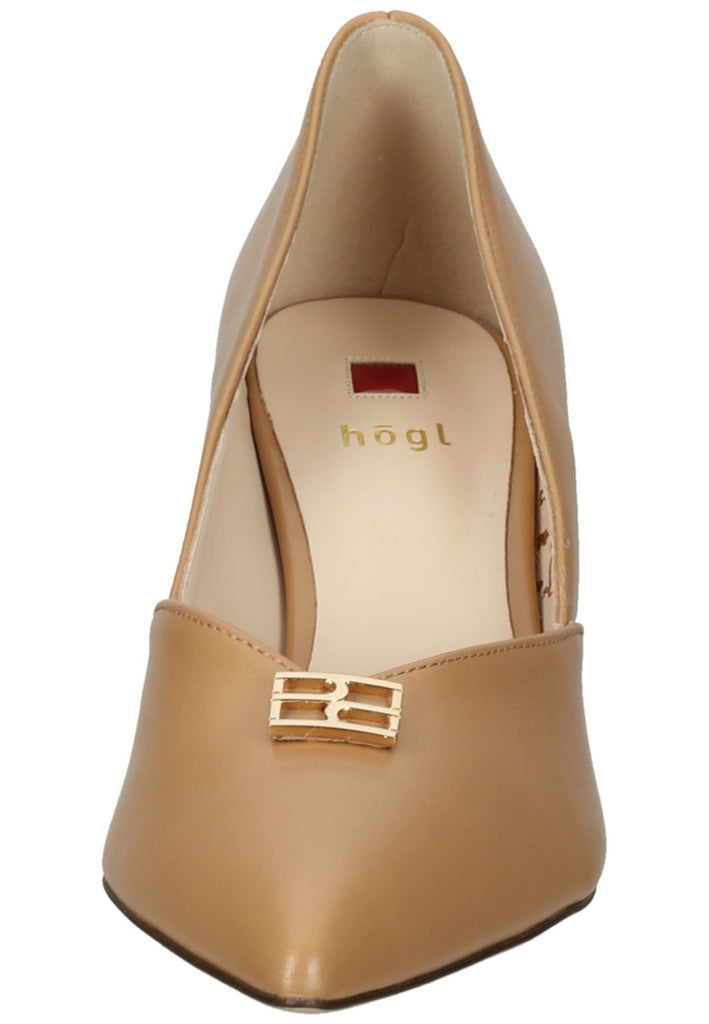 Högl Pumps Leder Toffee