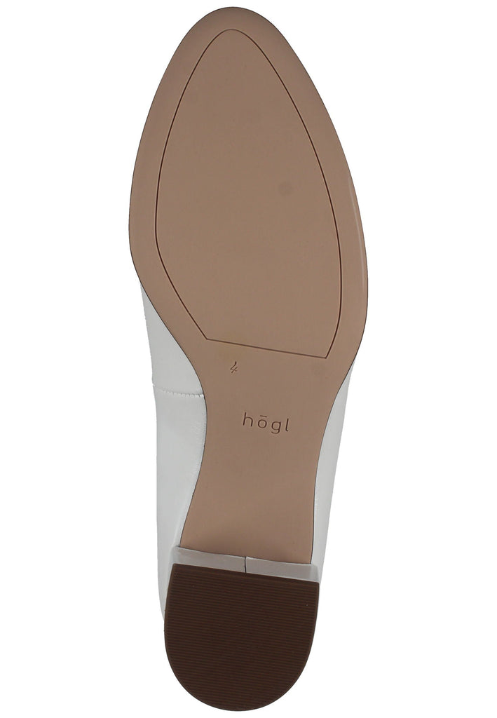 Högl Pumps Leder Weiß