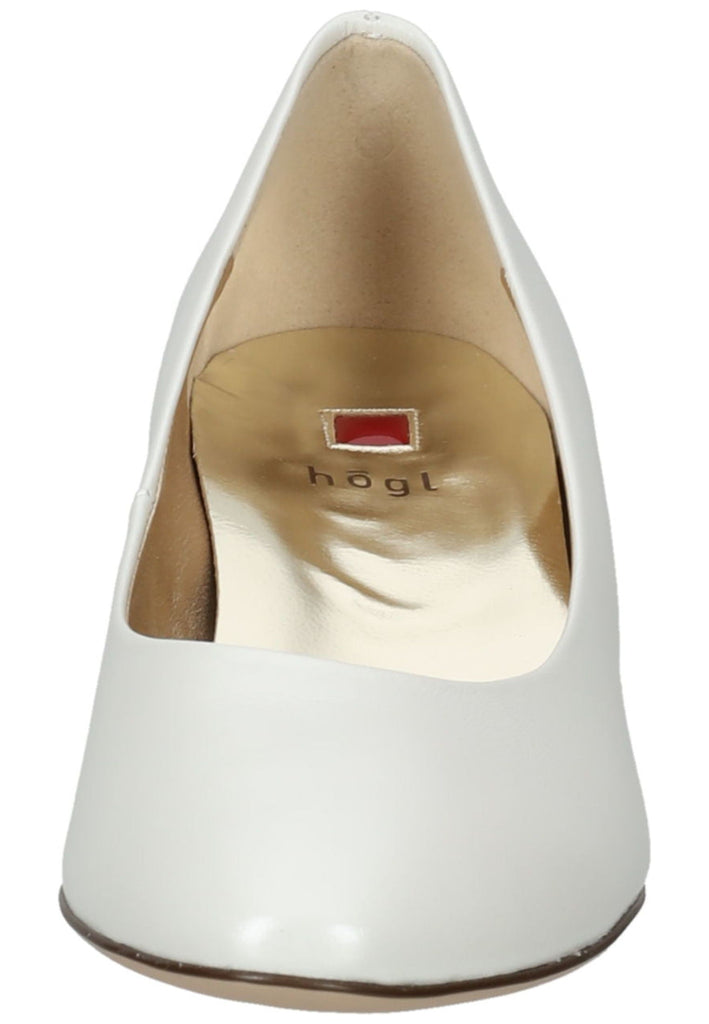 Högl Pumps Leder Weiß