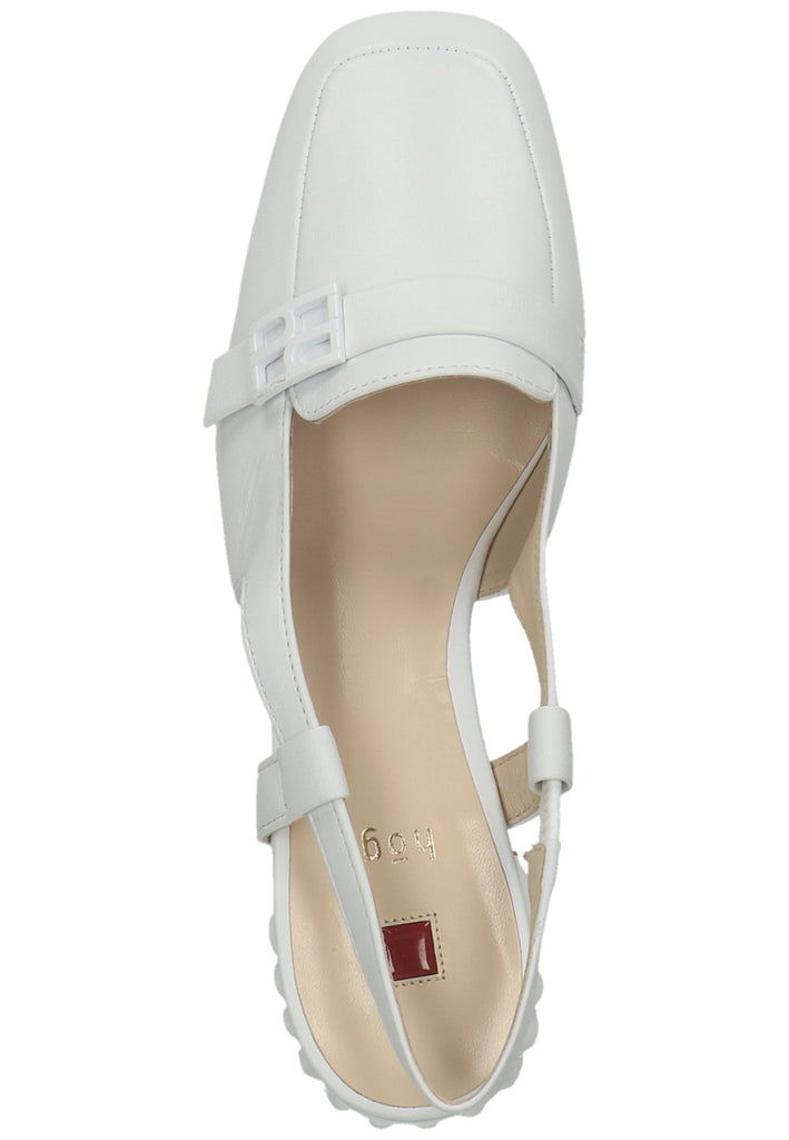 Högl Pumps Leder Weiß