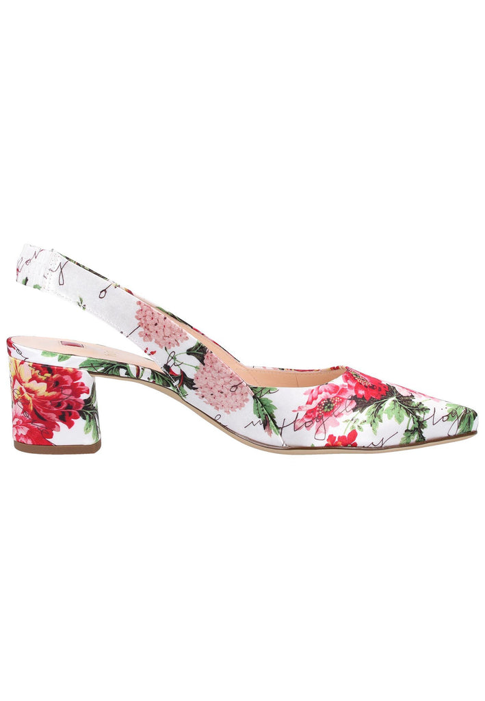 Högl Pumps Leder Weiß