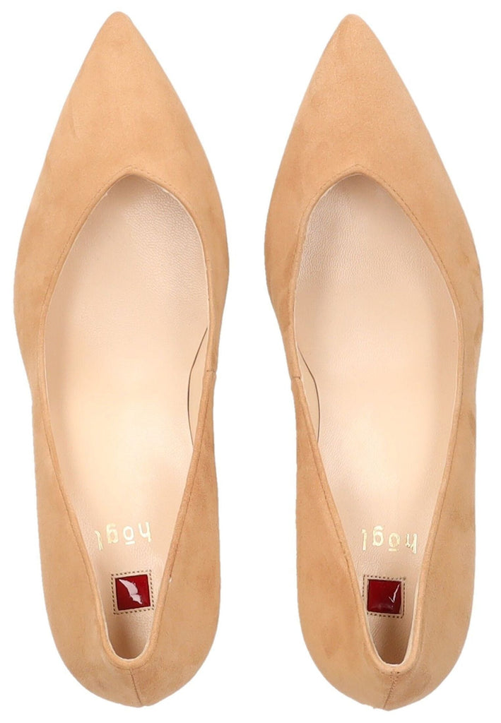 Högl Pumps Samt Braun