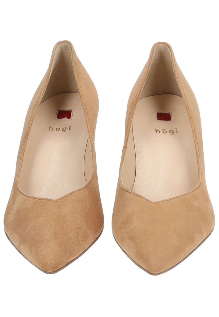 Högl Pumps Samt Braun