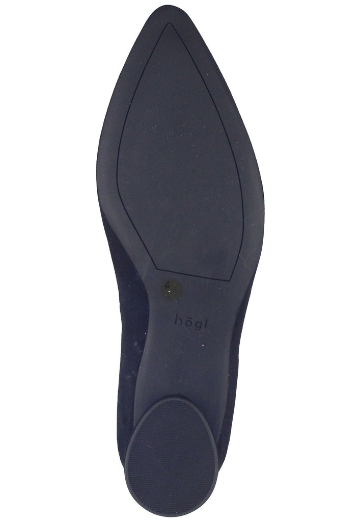 Högl Pumps Samt Schwarz