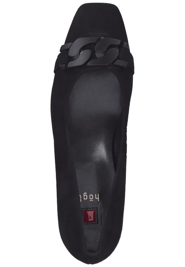 Högl Pumps Samt Schwarz