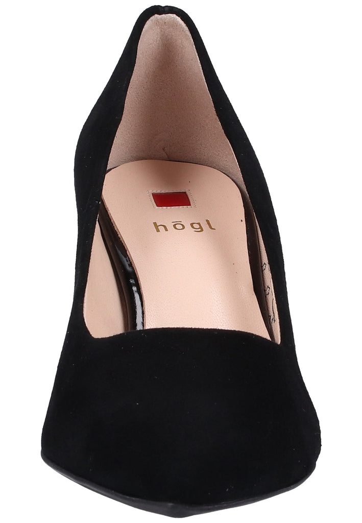 Högl Pumps Samt Schwarz
