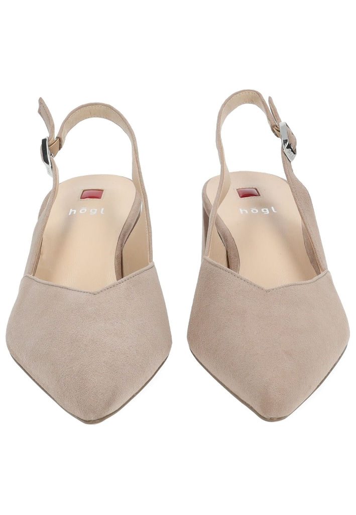 Högl Pumps Samt Taupe