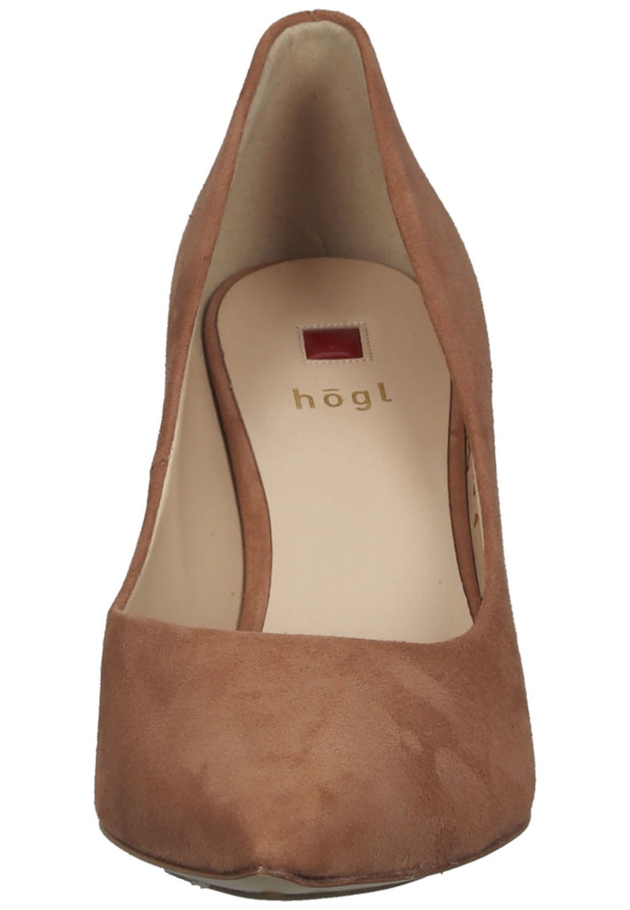 Högl Pumps Veloursleder Braun