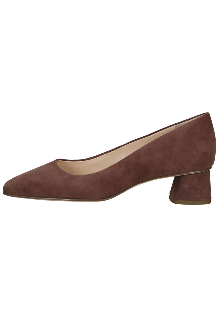 Högl Pumps Veloursleder Chocolate