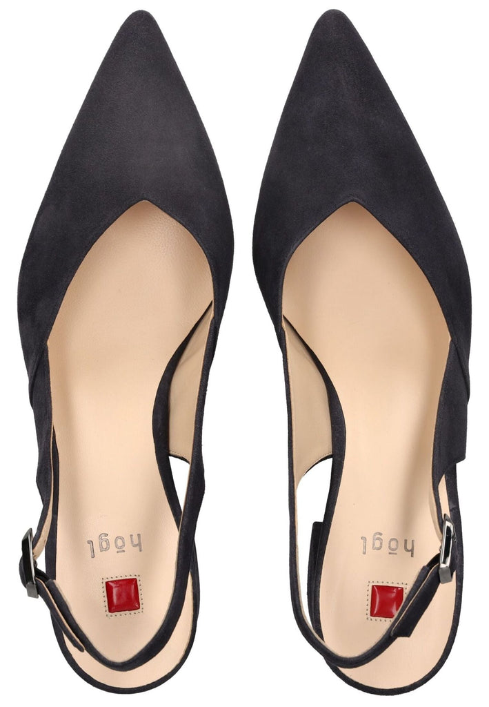 Högl Pumps Veloursleder Dunkelblau