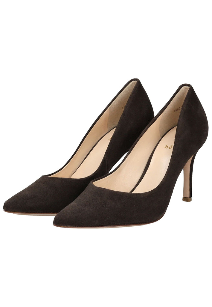 Högl Pumps Veloursleder Dunkelbraun