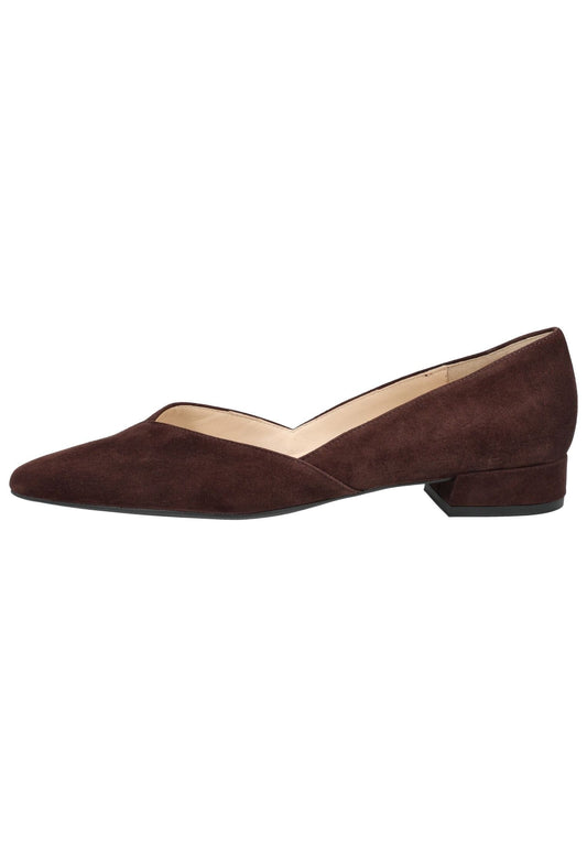 Högl Pumps Veloursleder Dunkelbraun