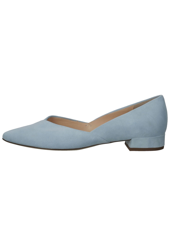 Högl Pumps Veloursleder Hellblau