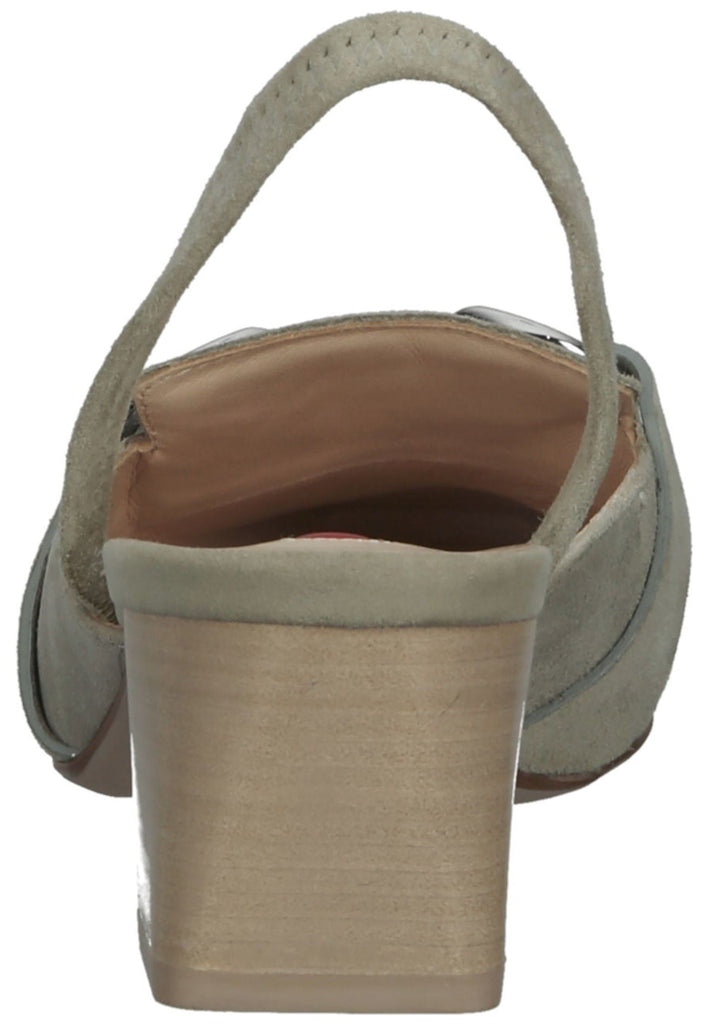 Högl Pumps Veloursleder Hellgrün